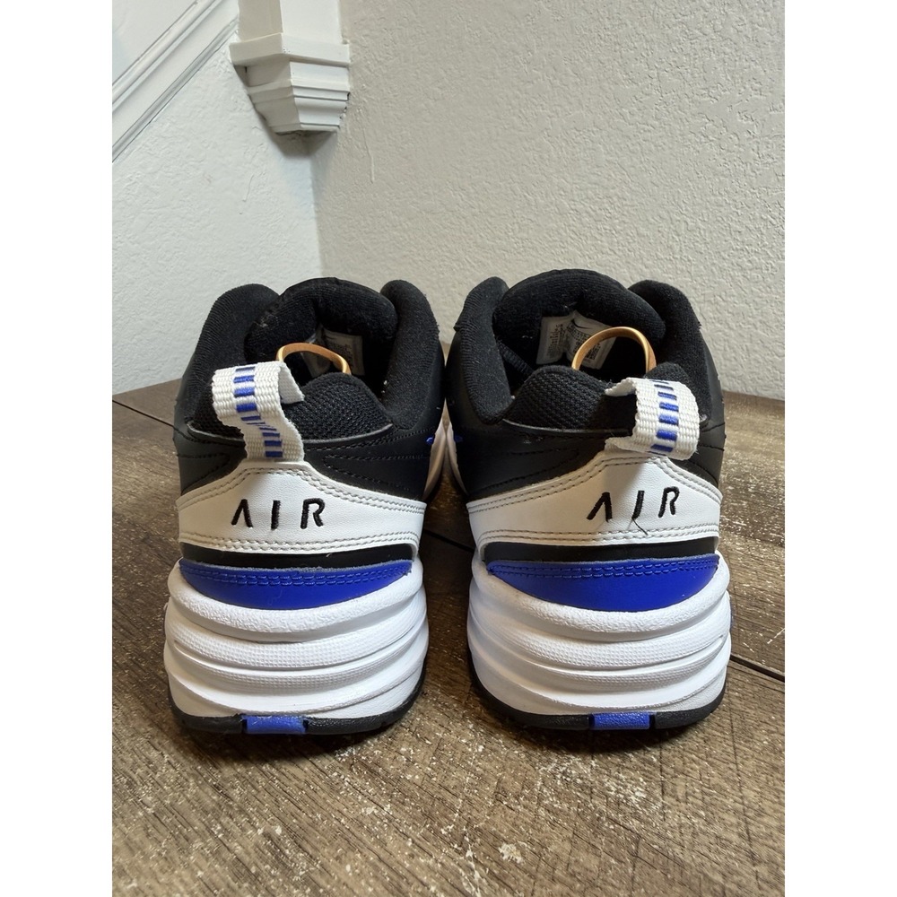 Nike Air Monarch IV Black White Royal Blue Training Shoes Mens Size 9.5 W - Picture 4 of 8